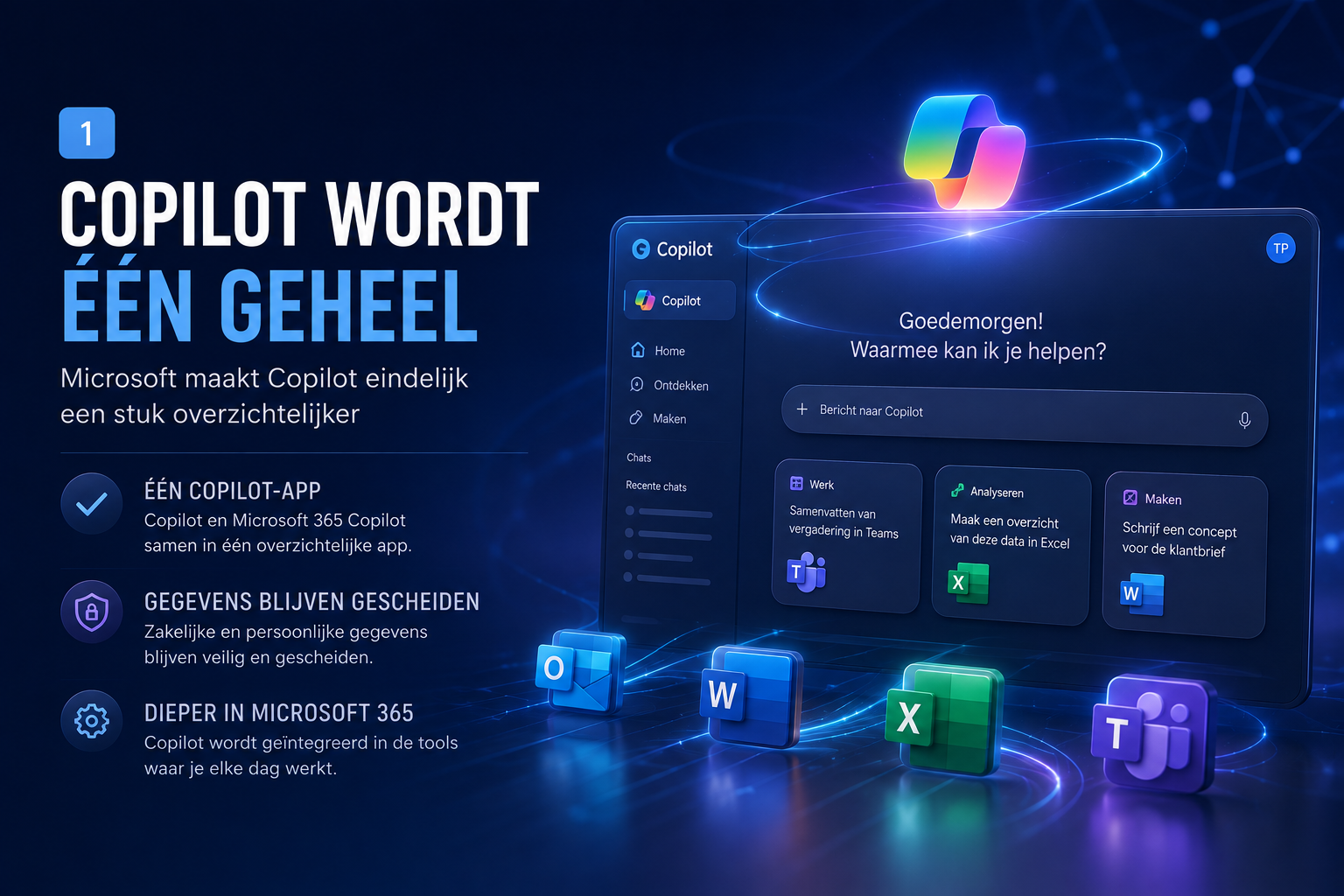 Copilot wordt een geheel